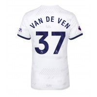 Camisa de Futebol Tottenham Hotspur Micky van de Ven #37 Equipamento Principal Mulheres 2023-24 Manga Curta